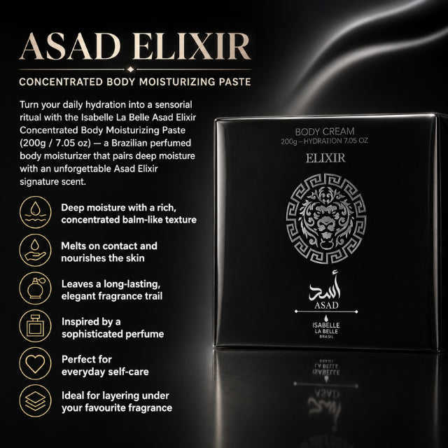 Isabelle La Belle Asad Elixir Konzentrierte feuchtigkeitsspendende Körperpaste 200g (7,05 oz)