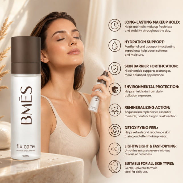 BMÉS Fix Care Hydrating Setting Mist — product image 2 of 3 — available at MKPBR.COM